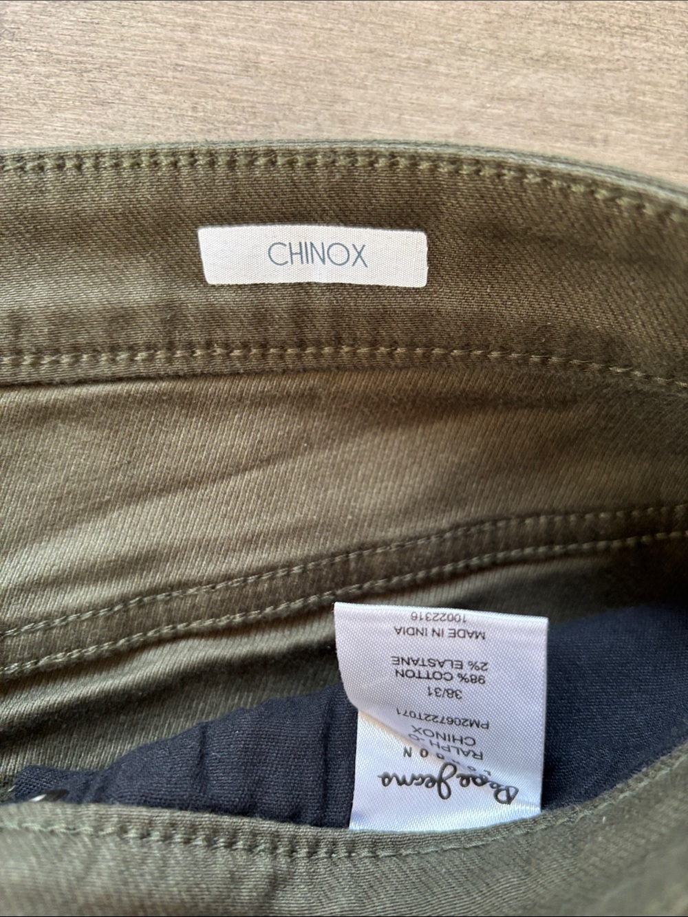 Pepe Jeans Olive Green Men's Jeans - Picture 5 of 12
